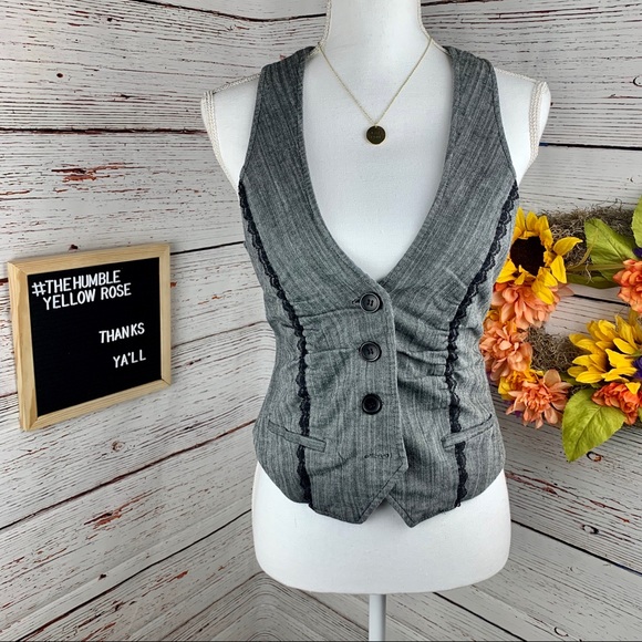 Maurices Jackets & Blazers - Maurices Button Up Vest